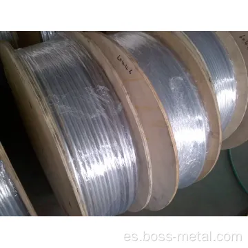 Tubo de bobina soldado de titanio baoji